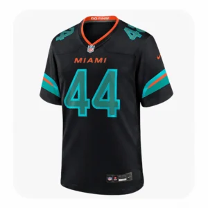 Chop Robinson Dolphins Black Game Jersey