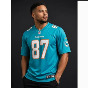 Look For Cole Turner Aqua Miami Dolphins Jersey for 2026