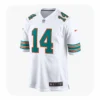 Quinn Ewers Dolphins White Jersey Front View