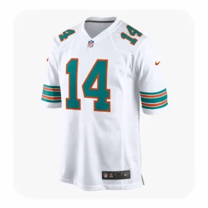 Quinn Ewers Dolphins White Jersey
