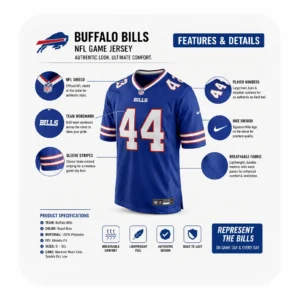 buffalo bills jersey product specifications