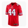 Front view of a red Buffalo Bills Nike Game jersey featuring the number 44.