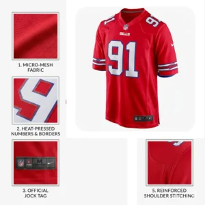 ed oliver jersey technical details