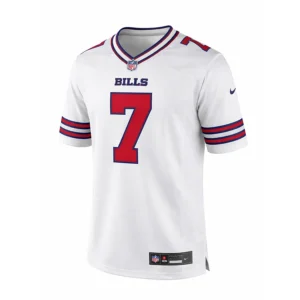 Ray Davis Buffalo Bills Jersey | Men's White Team Game Jersey