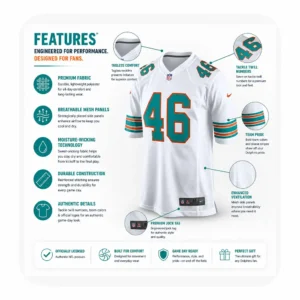 tucker addington dolphins jersey features infographic