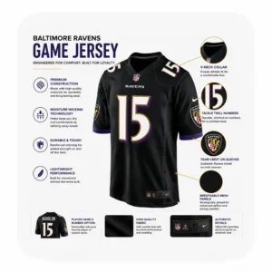 Details For Mike Green Black Baltimore Ravens Game Jersey