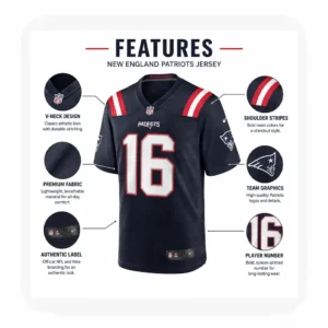 Details for Mens Tommy DeVito Navy New England Patriots Game Jersey