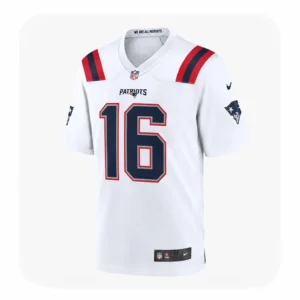 Men’s Tommy DeVito White Patriots Team Game Jersey