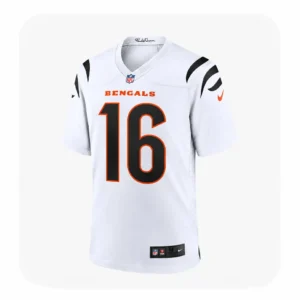Cincinnati Bengals Joe Flacco White Game Jersey