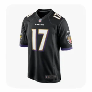 Diego Pavia Black Ravens Team Game Jersey