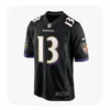 Elijah Sarratt Ravens Black Jersey