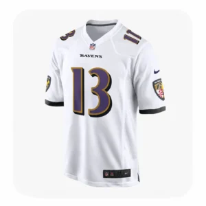 Elijah Sarratt White Ravens Team Jersey