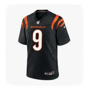 Joe Burrow Bengals Black Game Jersey