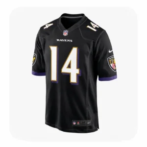 Kyle Hamilton Black Ravens Game Jersey