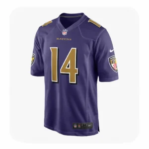 Kyle Hamilton Purple Baltimore Ravens Game Jersey