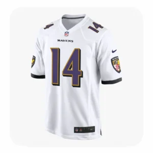 Kyle Hamilton White Ravens Team Fan Jersey