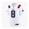 Front View For Kyle Williams Fan Patriots White Game Jersey