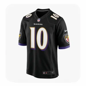 Lajohntay Wester Black Game Day Ravens Jersey