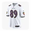 Front View For Mark Andrews White Ravens Game Jersey