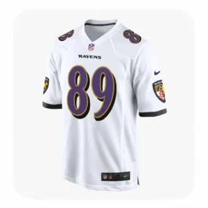Mark Andrews White Ravens Game Jersey