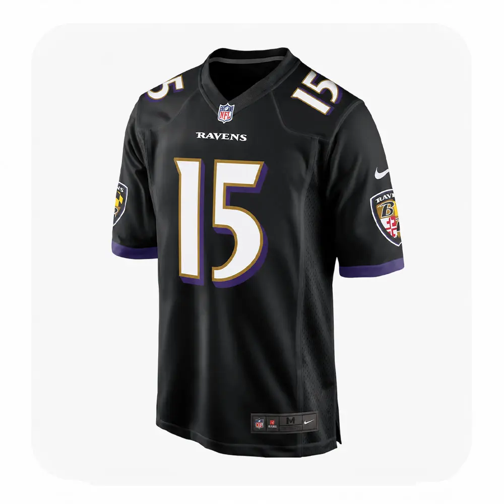 Front View For Mike Green Black Baltimore Ravens Game Jersey Front View For Mike Green Black Baltimore Ravens Game Jersey