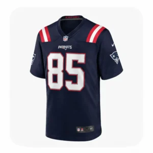 Patriots Team Hunter Henry #85 Navy Jersey