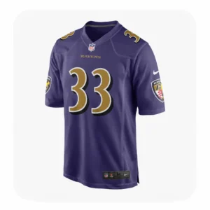 Tyler Loop Ravens Game Purple Jersey