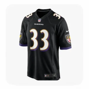 Tyler Loop Ravens Team Black Game Jersey
