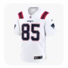 Front View. Hunter Henry 85 White Patriots Team Game Jersey