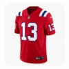 Front View. Mack Hollins 13 Patriots Team Red Jersey