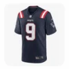 Kayshon Boutte Navy New England Patriots Game Jersey 1
