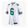 Malik Washington White Game Miami Dolphins Jersey