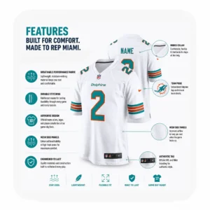 Malik Willis White Dolphins