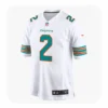 Malik Willis White Game Dolphins 2 Jersey