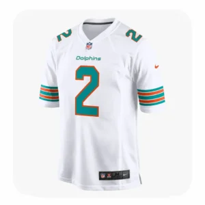 Malik Willis White Game Dolphins #2 Jersey