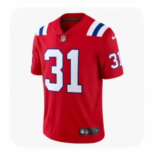 Men’s Kevin Byard Red Patriots Game Jersey