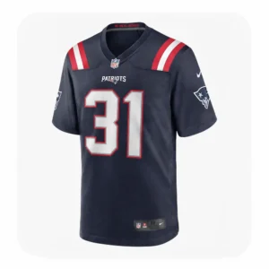 Men’s Patriots Kevin Byard Navy Game Jersey