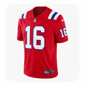 Men’s Tommy DeVito Red Patriots Game Jersey