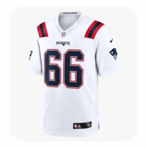 New Will Campbell White Patriots Jersey