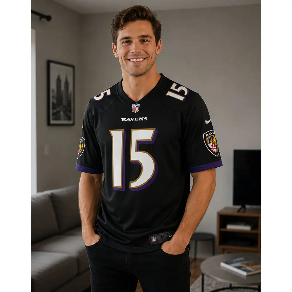 View For Mike Green Black Baltimore Ravens Game Jersey View For Mike Green Black Baltimore Ravens Game Jersey