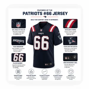 Will Campbell Patriots Game Jersey