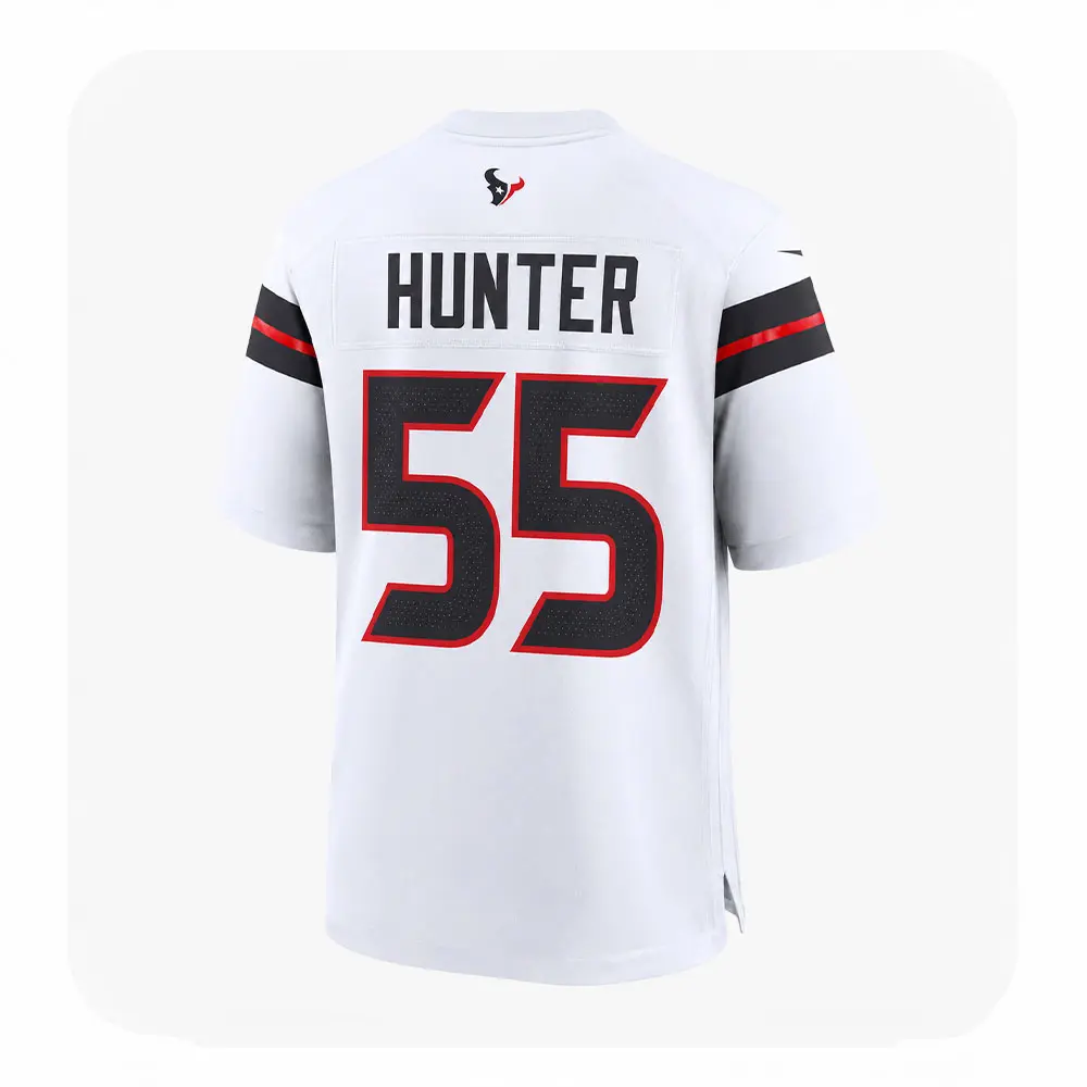 Back View For Danielle Hunter Texans Team White Game Jersey Back View For Danielle Hunter Texans Team White Game Jersey