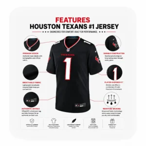 Details For Tank Dell Houston Texans Game Navy Jersey