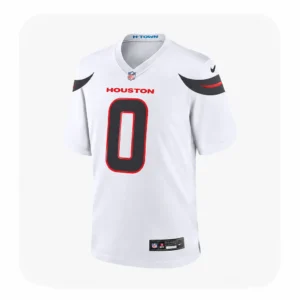 Azeez Al-Shaair Texans Team Game White Jersey