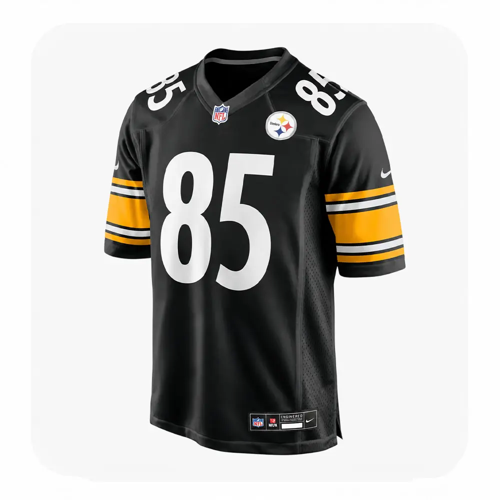 Front View For Cole Burgess Pittsburgh Steelers Team Black Jersey Front View For Cole Burgess Pittsburgh Steelers Team Black Jersey