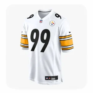 Derrick Harmon Steelers Game White Jersey