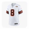 Front View For Dillon Gabriel Cleveland Browns Game White Jersey