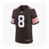 Front View For Dillon Gabriel Cleveland Browns Team Game Brown Jersey