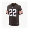 Front View For Dylan Sampson Brown Cleveland Browns Game Jersey