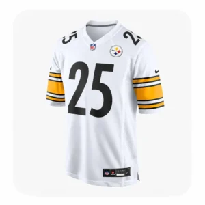 Deshon Elliott Pittsburgh Steelers White Game Jersey